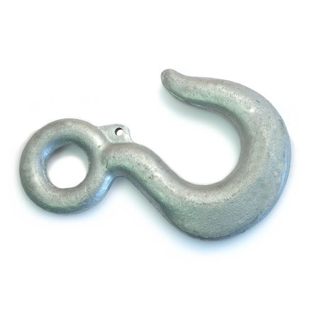 Midwest Fastener 1 Ton Zinc Plated Steel Slip Hooks with Eyes 54662